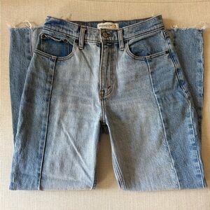 Abercrombie and Fitch High Rise Mom Jeans